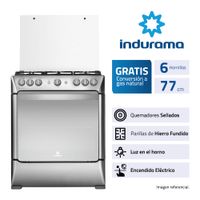 Cocina Indurama Parma Croma 6 Quemadores