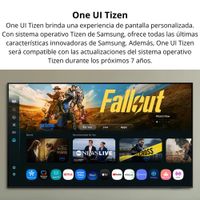 Samsung Smart TV QLED 75"" Q6F Vision AI 2025 | Quantum HDR, Dolby Atmos, Bluetooth y WiFi