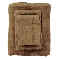 Set de 3 Toallas de Algodón 550gr. Camel