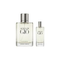 Set Perfume Acqua Di Gio Giorgio Armani Hombre Edt 100Ml + Edt 15Ml