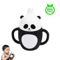 Vaso de Silicona Anti Derrame Osito Panda Para Bebe Baby Froggie