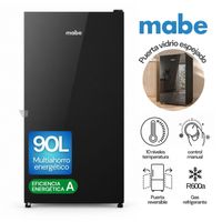 Frigobar de 90 L Negro Mabe - RMF04PV1