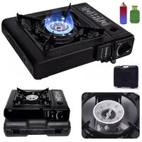 cocina a gas portatil 1 hornilla 2 en 1 picnic camping