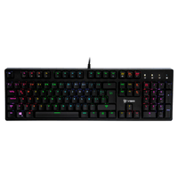 Teclado Mecánico Gamer RGB Alnilam Black VSG Switch Brown