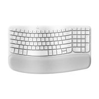 Teclado Logitech Ergo Wave Wireless Bt Blanco