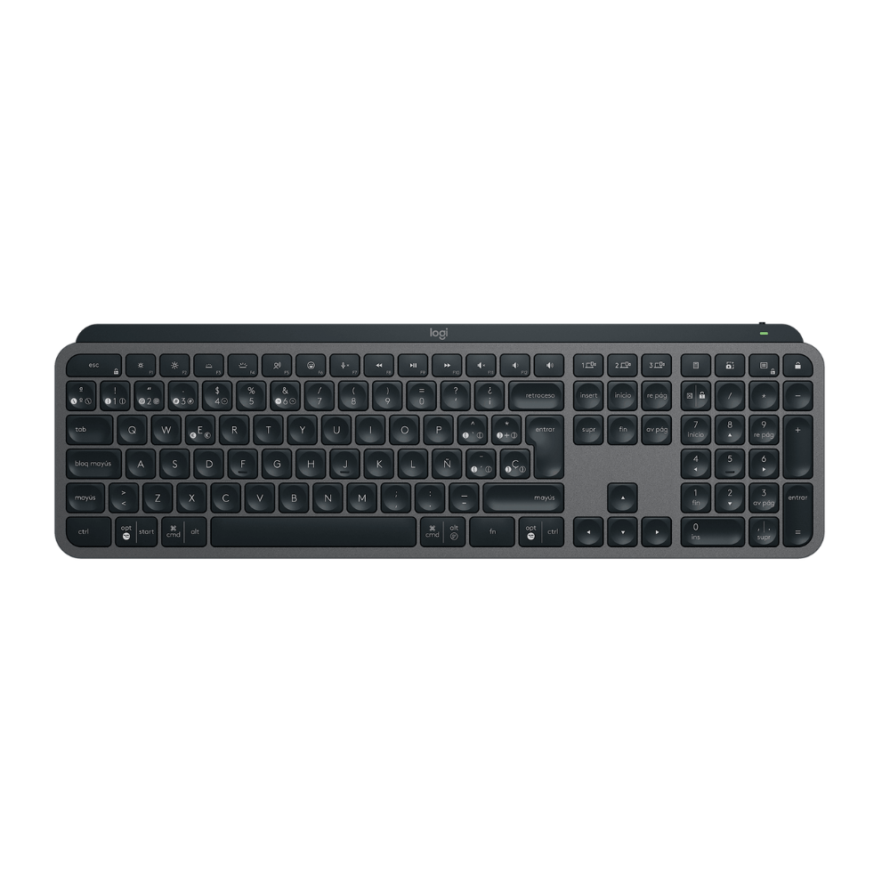Teclado Logitech Mx Keys Iluminated Wireless Bt Negro