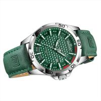 Reloj Naviforce 8023 Verde Hombre Analógico Fecha Resistente 30M