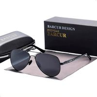 Lente De Sol Barcur Aviador Polarizado Proteccion Uv 400