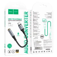 Adaptador Audio Hoco Ls36 Tipo C A Jack 3.5mm Digital Dac