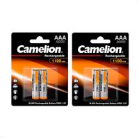 Pila Camelion Aaa Recargable De 1100mah X 2 Unid
