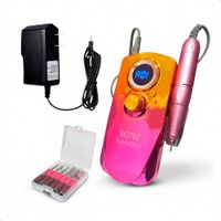 Pulidor De Uñas Profecional Sg702 3500rpm + Kit De Pulido