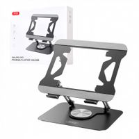 Soporte De Aluminio Xo C153 Para Tablet Y Laptop 17.3 360°