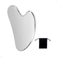 Gua Sha Acero Inoxidable - Antiarrugas, Drenaje Linfático