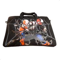 Funda Maletín para Laptop Spiderman 16 Pulgadas Bolso Negro