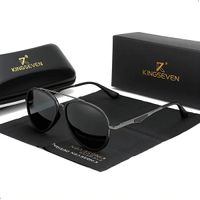 Lente De Sol Aviador Kingseven Proteccion Uv 400 Polarizado