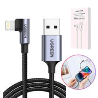 Cable Ugreen US299 USB A a Lightning 90° 1m Para iPhone