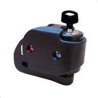 Candado Disco Alarma Kmaster Motocicleta Moto Con Funda