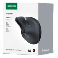 Ugreen Mu008 Mouse Vertical Inalámbrico 4000dpi Pc/portátil