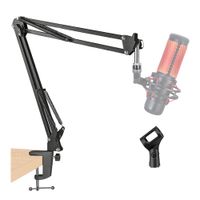 Soporte de Microfono Trifzoom NB-35 Brazo Jirafa Metalico Negro Mesa
