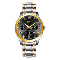 Reloj Opk Modelo 8119 Para Hombre Acero Inoxidable Analogo Negro