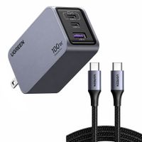 Ugreen X757 Cargador Nexode Pro 100W GaN USB C Carga Rápida