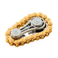 Spinner De Mano Alta Calidad Engranaje De Cadena Giratorio