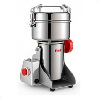 Molino De Café RAF R.7162 Eléctrico 500g Acero Inoxidable