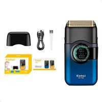 Maquina Cortadora Afeitadora Shaver Kemie Km T389 Ipx5