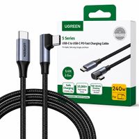Ugreen L536 Cable USB C 240W 2m 90 Grados Carga Rápida