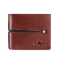 Billetera Bullcaptain QB0200 Café Cuero RFID Hombre Elegante