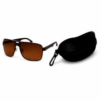 Lentes De Sol Romaceti 299P Marrón UV400 Unisex Elegante