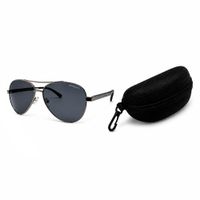 Lentes de Sol Romaceti 234P Negro Plateado UV400 Unisex