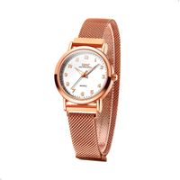 Reloj de Pulsera OPK para Mujer con Brazalete en Oro Rosa