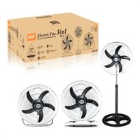 Ventilador RAF R917 3 En 1 De Pie Mesa Piso 18 Pulgadas Potente