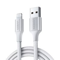 Cable Ugreen 60161 Usb A - Lightning Para Iphone 2.4a 1m