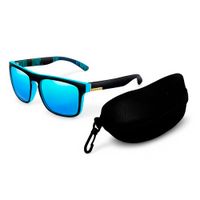 Lentes de Sol Polarizados Negro Azul UV400 Para Hombre y Mujer