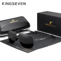 Lentes De Sol Gafas Kingseven Aviador Proteccion Uv Unisex