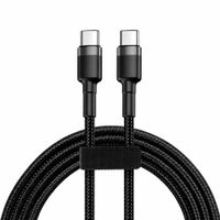Cable USB C a USB C 100W 2 Metros Carga Rápida Trenzado