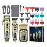 Maquina Corte Cabello Vgr Combo 3 En 1 Inalambrico