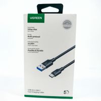 Cable Ugreen Usb-a A Usb-c 5gbps Carga Rápida 1m
