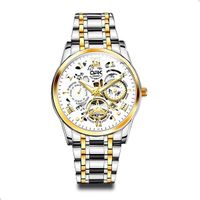 Reloj Opk 8135 Acero Clásico Para Hombre Resistente Al Agua