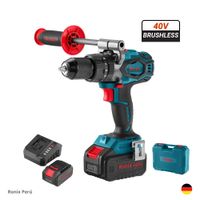 Llave de Impacto 1/2? 40V 2Ah Brushless Inalámbrico RONIX 8907-40V Industrial
