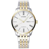 Reloj Citizen NH8354-58A Automático Fecha Acero Inoxidable Plateado Dorado