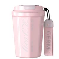 Termo Germ Rombo Coca Cola Rosa 390ml Acero Inoxidable