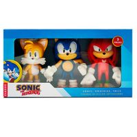 Pack Figuras de Colección SONIC 16cm 3un