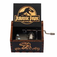 CAJA MUSICAL JURASSIC PARK DINOSAURIOS