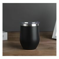 Vaso Térmico Mug Color Mate Black de Acero Inoxidable 350 ml