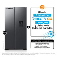 Refrigeradora Samsung All Around Cooling 560Lt Negra RS57DG4100B4/PE