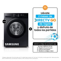 Lavadora Samsung Bespoke AI 10.5Kg WW10DG5U34ABPE Negra