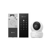 Kit Seguridad Ezviz DL03 Cerradura Inteligente + H6C Cámara Interior